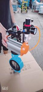 China Stainless Steel Shaft Butterfly Valve Wafer Type Butterfly Valve with Various Operation Types factory