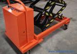 Turntable Long-Table Top Foot-Operated Mobile Lift Tables 750kg 230mm DC Power