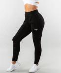 Sweat Wicking Black Breathable Jogger Pants Womens High Waisted Joggers