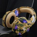 2.2kohm Wired Kotion Each G2600 Camo Gaming Headset