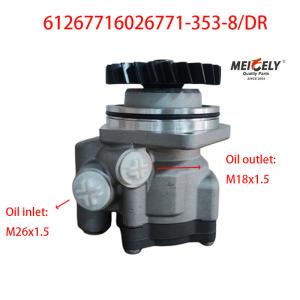 China Stock Original High Quality Howo Truck Parts Power Steering Pump factory