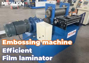 China Metal Embossing Machine With Simple Laminator factory