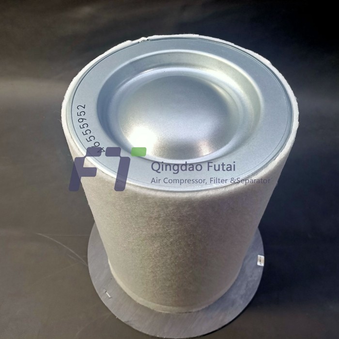 46555952 Screw Compressor Air Oil Separator 1um-3um Filter