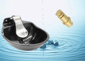 China ISO SS304 Blade 2.5L Enamelled Livestock Water Bowl factory