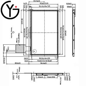 China 7.0 inch 1024*600 wled tft lcd display with touch screen AM-1024600K7TMQW-T19H factory