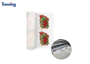 China 0.075mm 60cm 100m Dtf Printing Heat Transfer Film For Digital Inkjet Heat Transfer Printing factory