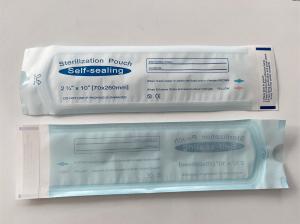 China Self sealing sterilization pouch 70*260mm factory