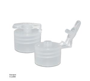 China Customized Plastic Flip Top Caps White Tranparent Professional For Liquid Soap factory