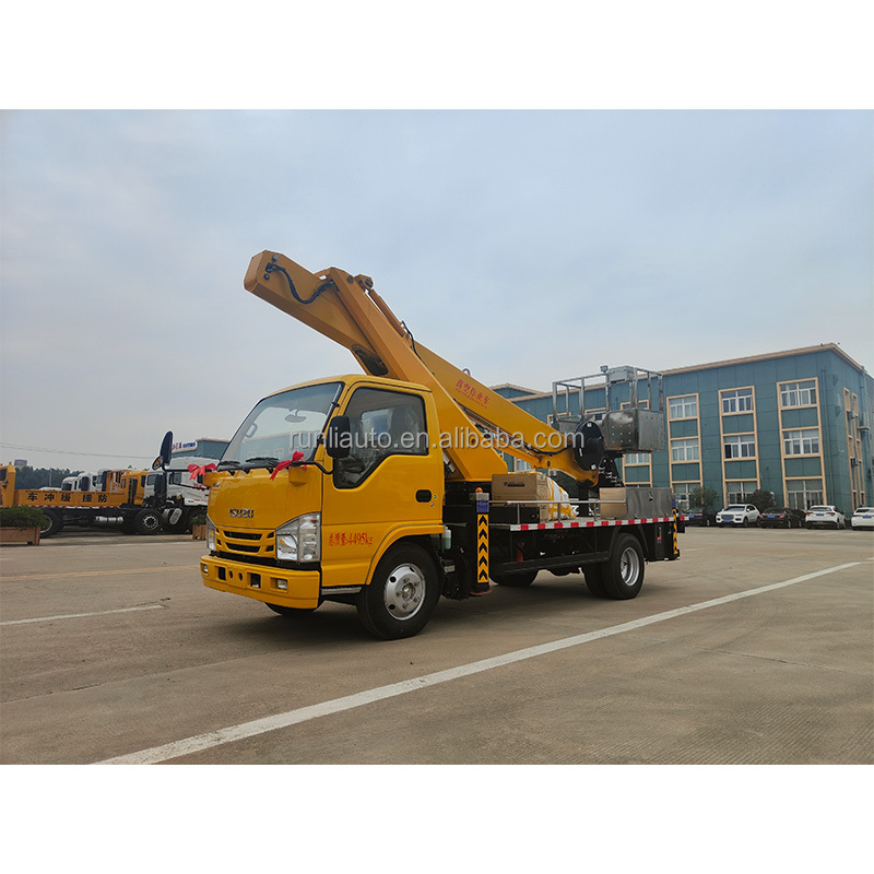 ISUZU 4x2 High Altitude Operation Truck 21M 27m 30M Vehicle Mounted Work Platform