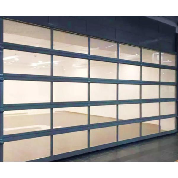 China Villa Aluminium Sectional Garage Doors Water Tightness Class 3 factory