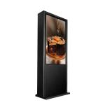 Floor Standing Outdoor Information Kiosk / Led Digital Signage 55 Inch