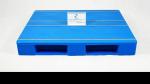 Euro type flat top hygienic food grade anti-slip plastic pallet