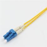 PVC 12mm Boot LC 1310nm G652D Fiber Optic Patch Cord