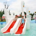 Fade Resistant Swimming Pool Water Slide Children Water Park Slide