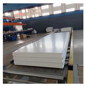 China Insulated Metal PIR Wall PU Roof Panel for Cold Room 50mm Polyurethane Sandwich Panel factory