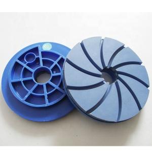 China 5 Inch 6 Inch Diamond Polishing Pads / 125mm Snail Lock Polishing Pads factory