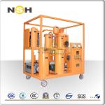 380V Vacuum Lube Oil Purification System / Waste Lubricant Oil Recycling Plant
