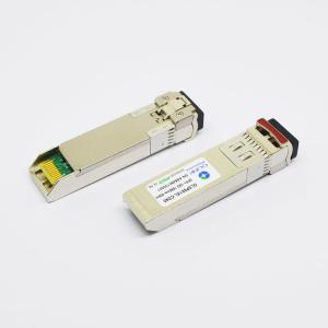 China ER Ethernet 40km 10G SFP+ Optical Transceiver Alcatel Compatible ISO9001 factory