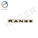 LR026394 Black Cover logo, Tail Door Logo Nameplate Range LR026395 LR026396