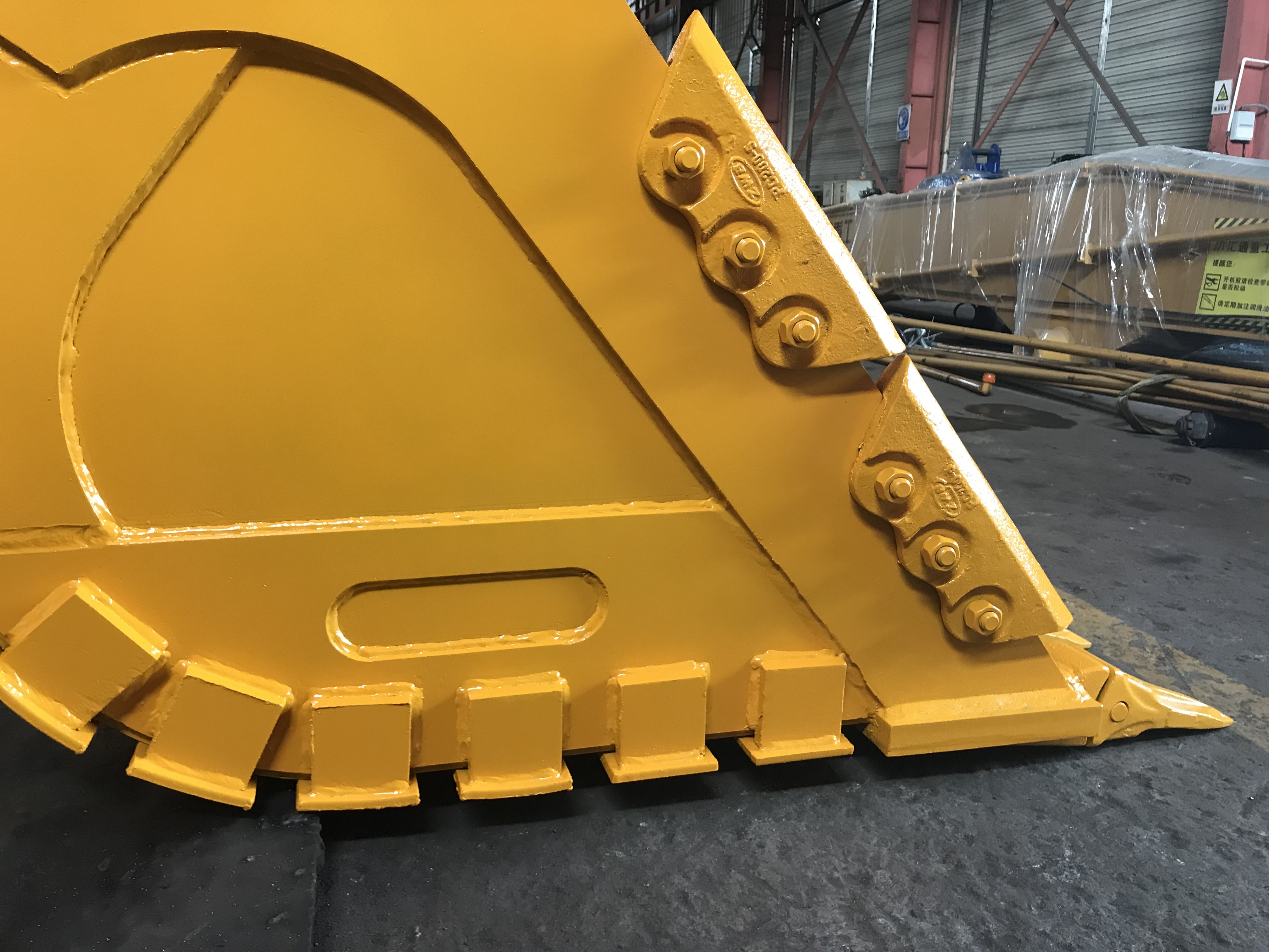 8.7cbm Q345B Excavator Rock Bucket For PC PC EX