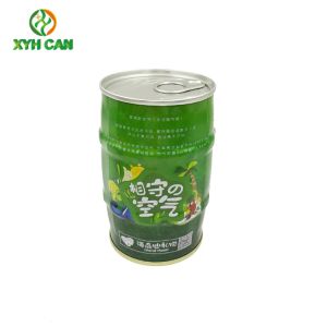 China Alcohol Tin Cans CMYK Glossy Lamination Empty Tin Containers For Food Wine Packaging on sale