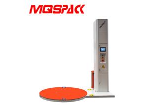MQSPACK Semi Automatic Pallet Stretch Wrapping Machine With Consistant Tension