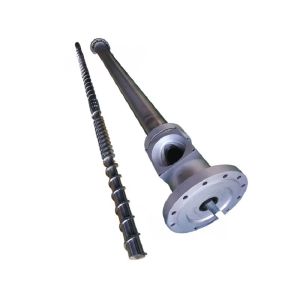 2025 Custom Single Screw Barrel For Granulation Extruder Machine