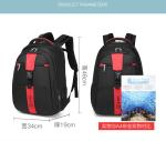 40l Small Lightweight Travel Backpack Purse Bicycle Soft Back Student 48x34x19cm