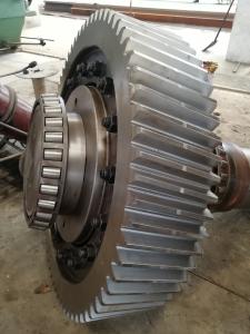 China 40 Cr Forging Steel Helical Gear Diameter 560mm For Ball Grinding Mill factory