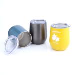 LFGB 7 Ounce 98x77mm Double Wall Insulated Wine Tumbler
