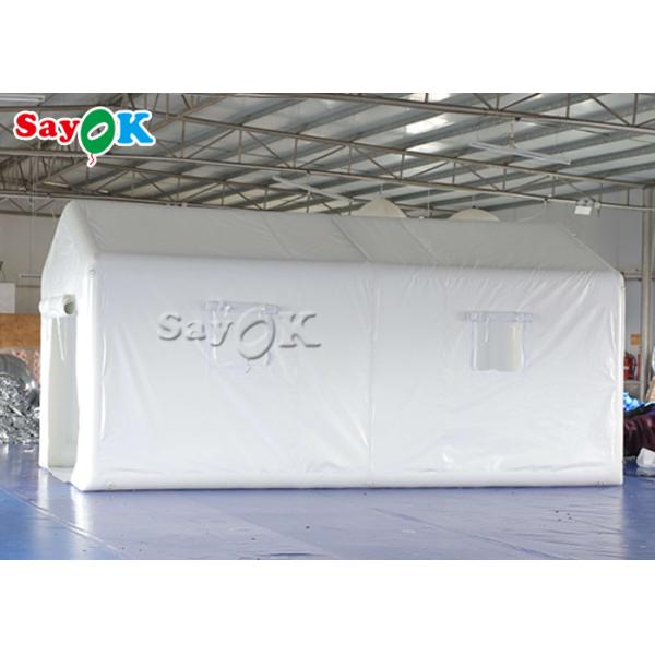 Inflatable Pole Tent Inflatable Emergency 6x3x3mH Medical Isolation Tents
