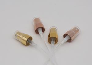 China Rose Gold 12mm Mist Perfume Spray Pump Screw type Closure factory
