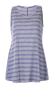 China Stretchy Striped Pleat Women Short Dress Spring / Autumn Style Loose Type factory