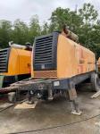 Sany HBT12020C-5M Used Concrete Trailer Pumps For Sale Power And High Reliabilit