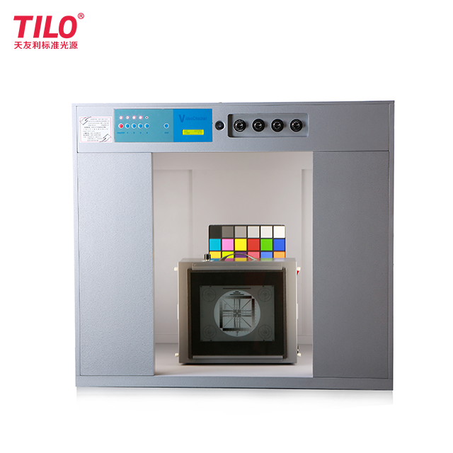 TILO VC(3) Camera Viewer Color Check Box with Adjustable Illumination Four Light Sources D65, A, TL84, CWF 