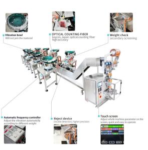 China Plastic Bag Sealing Screw Counting Packing Machine Bolts Fastener Packaging Machine factory