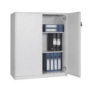 China Narrow Bridge Modern 2 Door Clothing Steel Locker Wardrobe File Cabinet factory