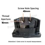 Delong X3000 Dump Truck NBR Front Engine Mount Bracket