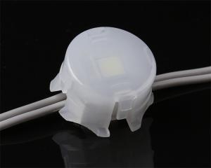 China 20mm 12v LED monochrome waterproof pixel point light source billboard word pixel light factory