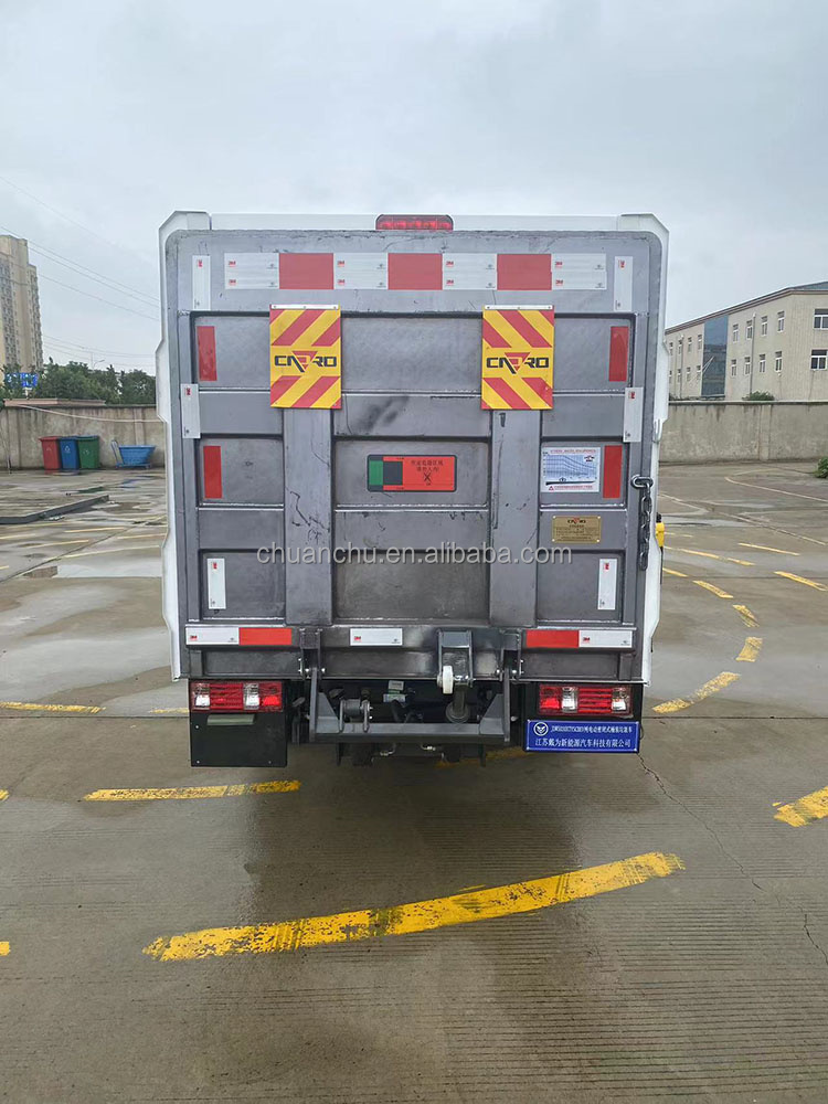 Electric Garbage Collection Truck for Urban Waste Management and Custom's Requirement in Urban Environments