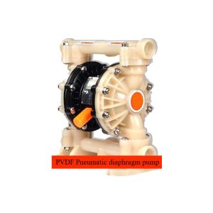 China Sulfuric Acid Pneumatic Diaphragm Pump DN80 Air Driven With PVDF Plastic material on sale