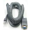 Buy cheap 5M Coiled LS2208 Serial Cable DB9 Female RS232 RJ48 For Barcode Scanner from wholesalers