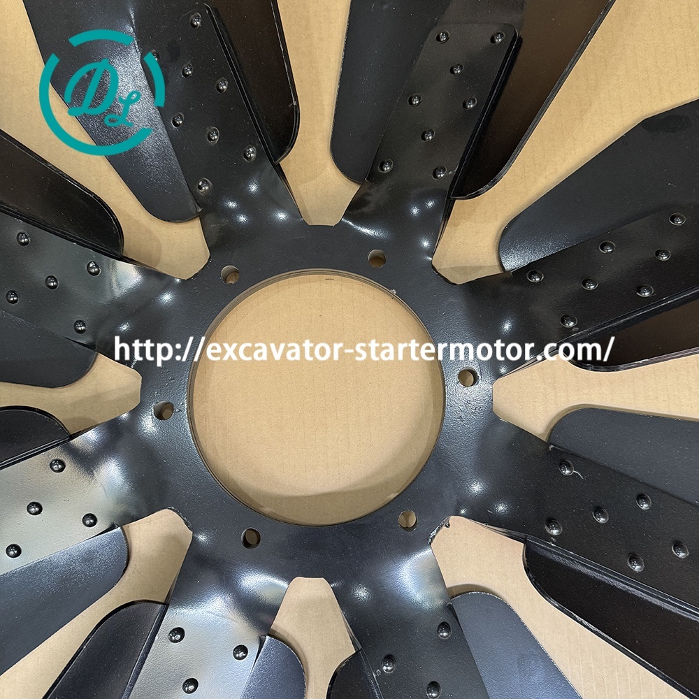 SA6D140E Fan Blade 600-645-7120 Excavator Engine Part