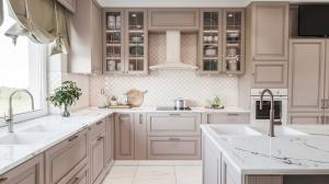 China Modular Modern Kitchen Cabinet Builders White Oak Custimized factory
