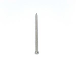 China Lost Head Checkered Hollow Shank SUS304 Stainless Steel Nails 3.15X75MM factory