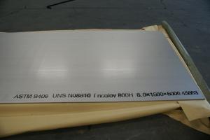 China Incoloy 800 DIN 1.4876 Nickel Alloy Plate Cold Rolled Sheet Coil ASTM B409 factory