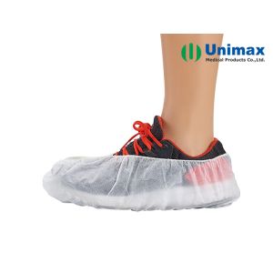 Unimax Disposable Non Woven Shoes Cover Anti-skid Hand Made