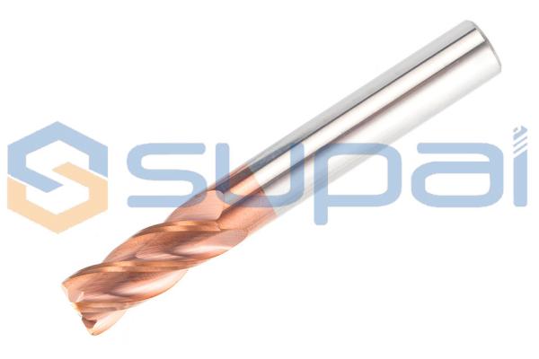 Tungsten steel Round Nose Cutter CNC Tool Alloy Coating Cutter 4 Blade End Mill