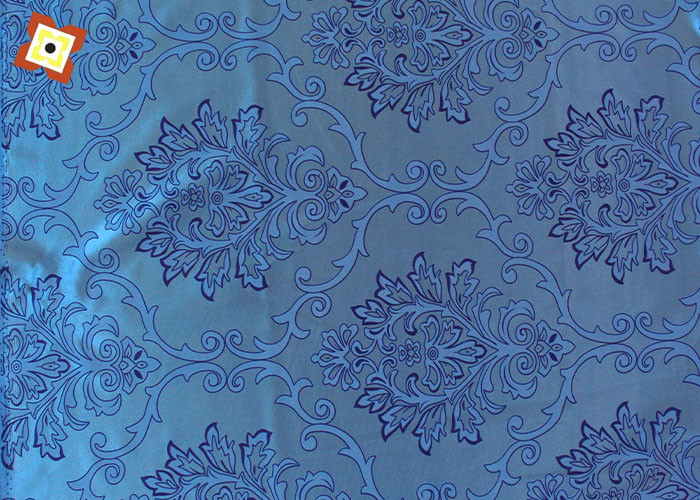 Bedding Silk Embossed Jacquard Satin Fabric For Mattress Cover Upholstery Home Textile Soft Touch