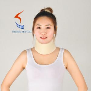 China CE/ISO certification neck collar soft S-XL size neck brace support white color factory